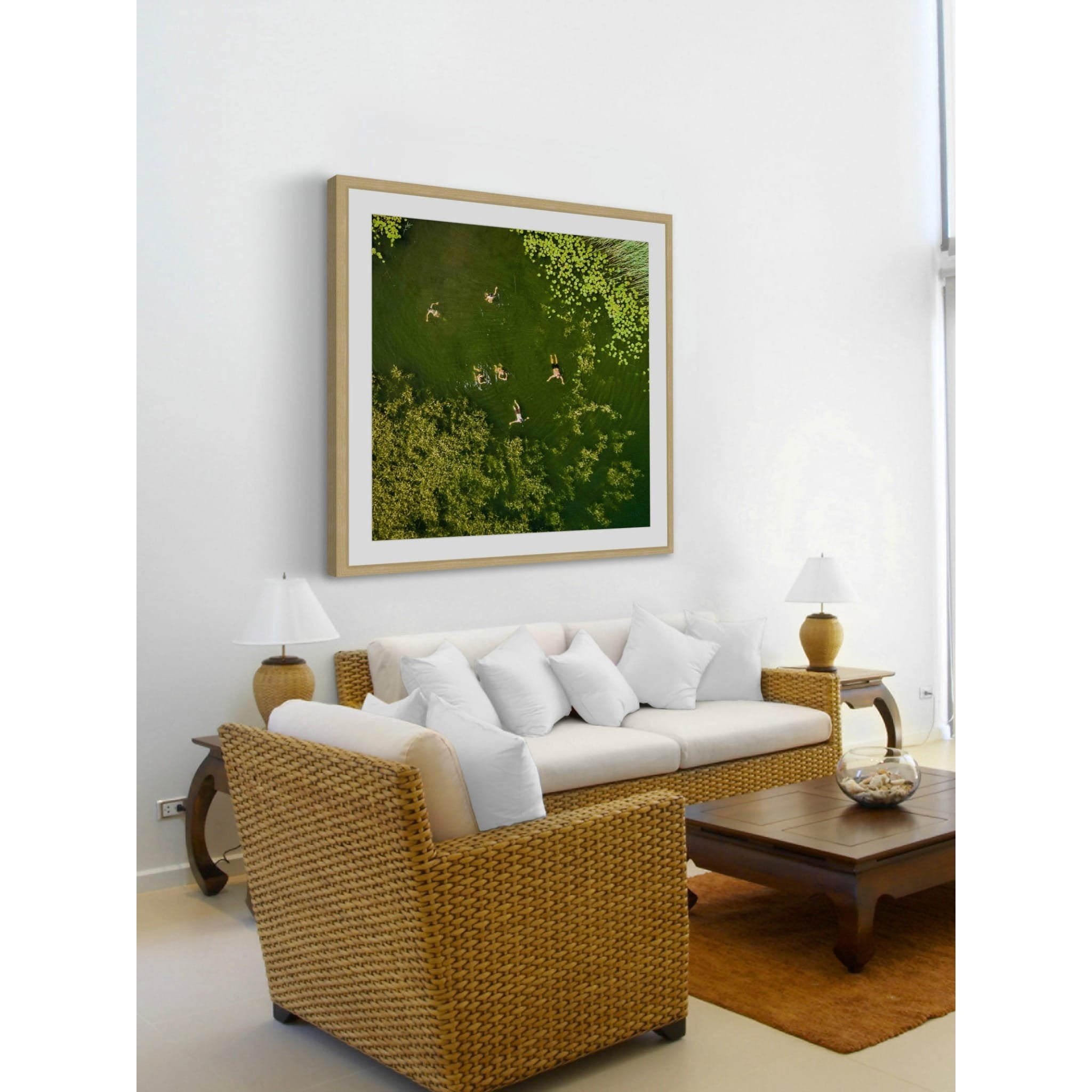 Marmont Hill "Lake Fun" by Karolis Janulis Framed Painting Print