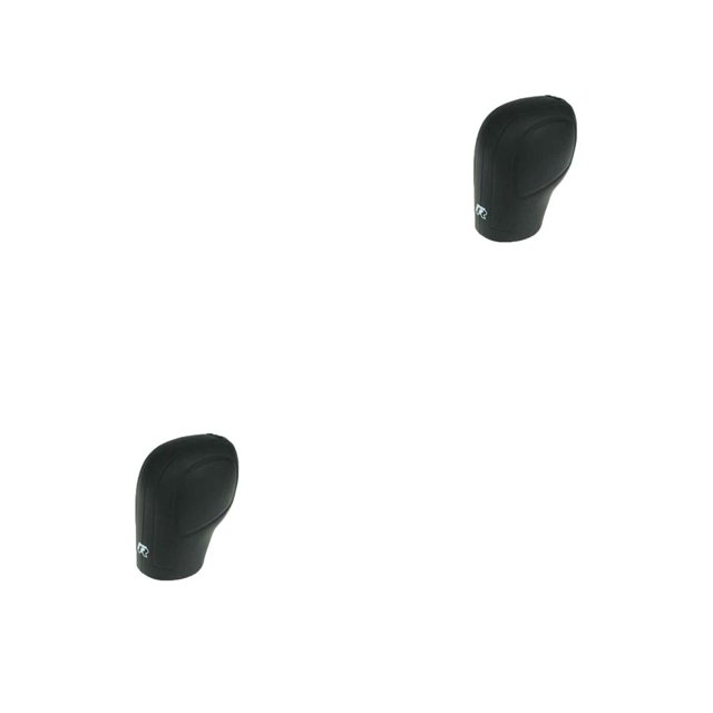 Speravity Protector de cubierta de perilla de cambio de marchas de automóvil de silicona con diseño de punzón negro para New Type1 NO1