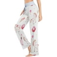 thumbnail image 2 of Women's Pajama Pants Cute Unicorn Pattern Comfy Stretch Sleepwear Essentials womens Lightweight Lounge Terry Pajama Pant, X-Large, 2 of 5