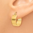 thumbnail image 3 of 14K Yellow Gold Earring Hoop Women'S 9 mm 5.75 Small Earrings, 3 of 4