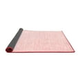 thumbnail image 2 of Ahgly Company Indoor Square Solid Red Modern Area Rugs, 5' Square, 2 of 4
