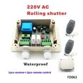 thumbnail image 3 of 1PCS Receiver + 2PCS Remote Control 220v Roller Shutter Rf Receiver Remote Control Hcs301 Rf Remote Control, 3 of 4
