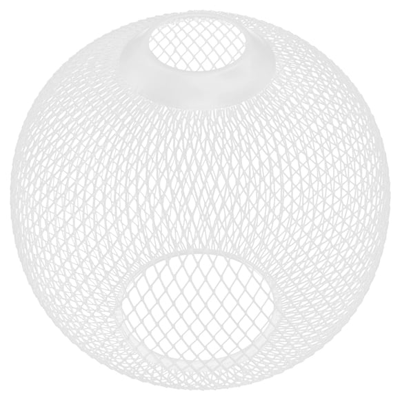 WASHWEPE Hollow Light Shade 1Set White Iron Classic Lamp Shade for Living Room