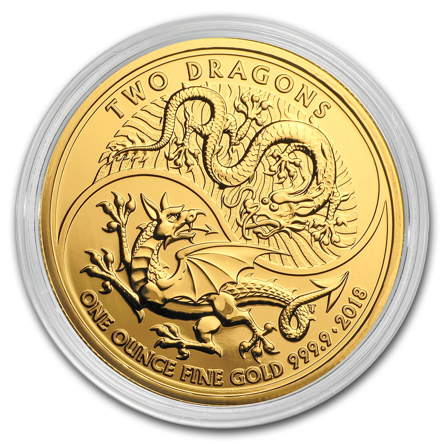 Buy 2018 Great Britain 1 oz Silver Two Dragons BU | APMEX