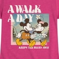 thumbnail image 3 of Disney - A Walk A Day - Toddler & Youth Girls Short Sleeve Graphic T-Shirt, 3 of 5