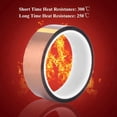 thumbnail image 4 of Cinta adhesiva resistente al calor para altas temperaturas (30 mm), cinta Kapton resistente a altas temperaturas de 250-300 ℃, 4 of 5