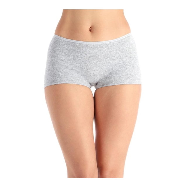 Bóxer Marel para Mujer, Algodón Gris Talla CH