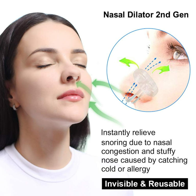 WoodyKnows Snoring Nasal Dilators Reduce Snore Nasal Congestion
