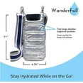 thumbnail image 7 of WanderFull Crossbody HydroBag Stylish Puffer Tote for Water Bottle, 7 of 7
