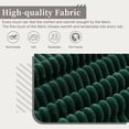 thumbnail image 6 of Dtwnek 94" Corduroy Sofa Couch with Wood Frame, 3 Seater Loveseat Sofa for Living Room, Bedroom, Apartment, Office, Dark Green, 6 of 9