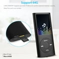thumbnail image 4 of MP3 Player 64GB Supported MP3 Player Portable Lossless Sound MP3 Music Player, 4 of 5