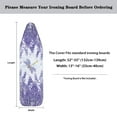 thumbnail image 6 of HELLHERO Installation 15x54 Ironing Board Cover - Lavender Dragonfly, Elastic Edge, Applicable Standard Size Iron Board Cover, Setup for Effortless Ironing Experience, 6 of 6