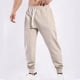 thumbnail image 1 of Pantalones largos para hombre, informales, a la moda, con cintura elástica, lisos, con bolsillos, para exteriores, de poliéster., 1 of 9