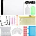 thumbnail image 1 of Moyic Kit de almohadilla de luz LED A4 para pintura de diamantes Tablero de luces de arte de diamantes Artesanía, 1 of 6