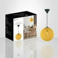 thumbnail image 3 of Xtricity - Pendant Light, 11.81 '' Width, From Grant Collection, Yellow, 3 of 3