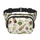 thumbnail image 1 of Disketp Grapes Bbottles Wine Riñonera de Doble Capa, Bolsa de Cintura Ajustable para Viajes, Correr y Senderismo, Riñonera Ligera para Hombre y Mujer, 1 of 9