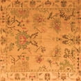 thumbnail image 1 of Ahgly Company Indoor Square Abstract Orange Modern Area Rugs, 7' Square, 1 of 4