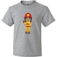 thumbnail image 3 of Inktastic African American Girl, Girl Fireman, Firefighter Youth T-Shirt, 3 of 5