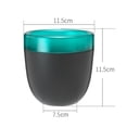 thumbnail image 2 of Automatic Self Watering Flower Pot Home Garden planting With Water Container black, 2 of 8