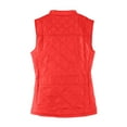 thumbnail image 5 of adviicd Women's Vest, Stand Collar Lightweight Zip Quilted Vest for Women 2025 Fall Fashion (Red, XXL), 5 of 5