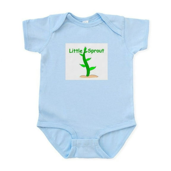 CafePress - Little Sprout Onesie - Baby Light Bodysuit, Size Newborn - 24 Months
