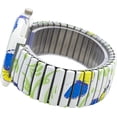 thumbnail image 3 of Blekon Collections Womens 38mm Case Artistic Designed Stretch Band Watch, 3 of 5