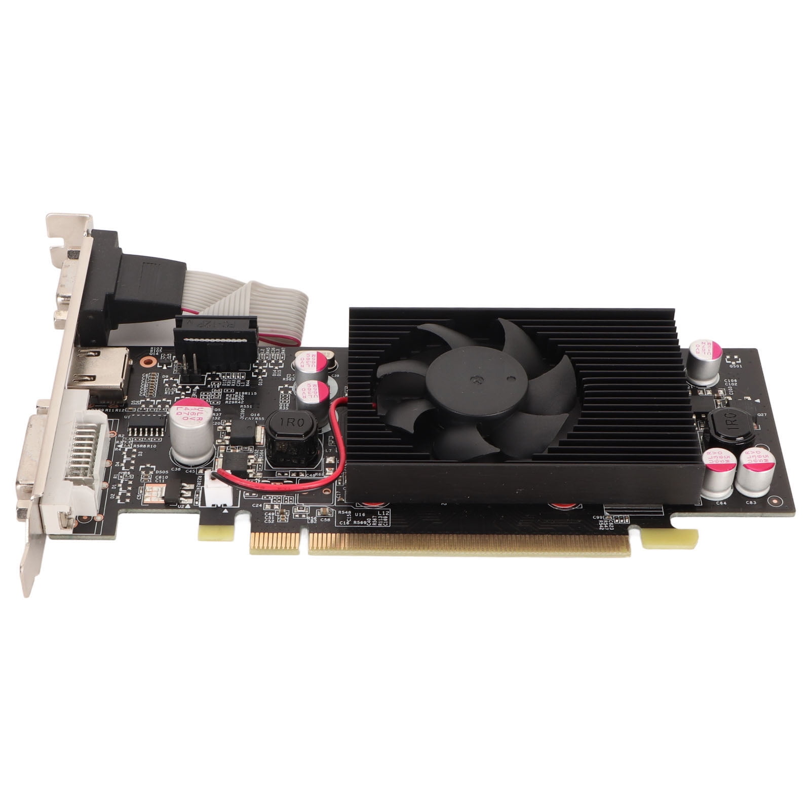 Tarjeta Gráfica GT210 1G DDR3 64bit Sincero Con Interfaz Multimedia HD Dvi Vga Y Ventilador De Refrigeracion