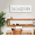 thumbnail image 4 of Epic Graffiti 'American Italian Kitchen' by Cindy Jacobs, Canvas Wall Art, 36"x12", 4 of 8