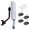 full set, variant on 4x4 MIMO 5G 4G LTE antenna,UWB 698-4000MHz, AT&T/Verizon/T-Mobile compatible,long-distance WiFi antenna,N2/N5/N77/N66/N260
