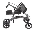 thumbnail image 2 of Drive Medical Dual Pad Steerable Knee Walker Knee Scooter with Basket, Alternative to Crutches, 2 of 6