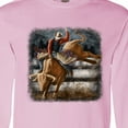 thumbnail image 4 of Inktastic Bull Riding Long Sleeve T-Shirt, 4 of 5