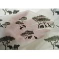 thumbnail image 4 of oneOone Cotton Silk Fabric Tree & Animals Ikat Print Fabric By Yard 42 Inch Wide, 4 of 4