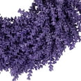 thumbnail image 3 of Northlight Lavender Artificial Spring Floral Wreath - 18" - Purple, 3 of 5