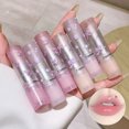 thumbnail image 2 of Cappuvini Sweet Girl Lip Gloss Mirror Lip Glaze Pouty Lips Moisturizing Water Light Long-lasting Makeup Lipstick Valentines Gift, 2 of 5
