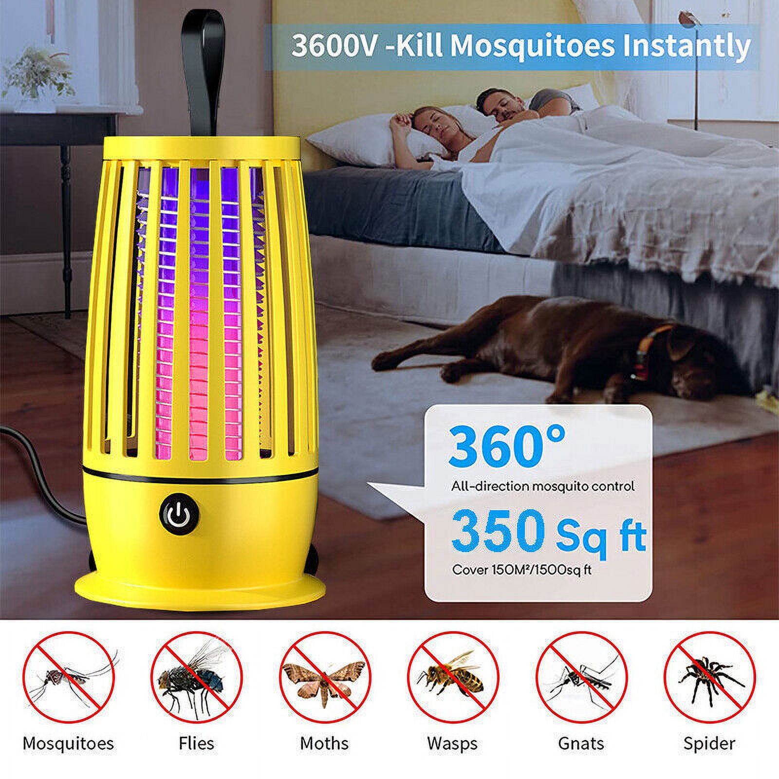 Electric Fly Bug Zapper Mosquito Insect Killer LED Light Trap Pest Control Lamps