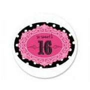 Sweet 16 7inch Round Edible Photo Image Cake Decoration