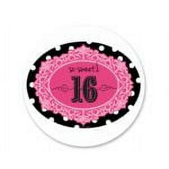 Sweet 16 7inch Round Edible Photo Image Cake Decoration
