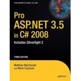 thumbnail image 2 of Pro ASP.NET 3.5 in C# 2008: Includes Silverlight 2 (Pro), 2 of 3