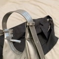thumbnail image 4 of Bolso Hombro para Mujer Con Lazo Hobo Cuero PU (Plata), 4 of 9