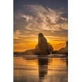 thumbnail image 2 of Ford, John 17x24 White Modern Wood Framed Museum Art Print Titled - Bandon Beach-Oregon, 2 of 4