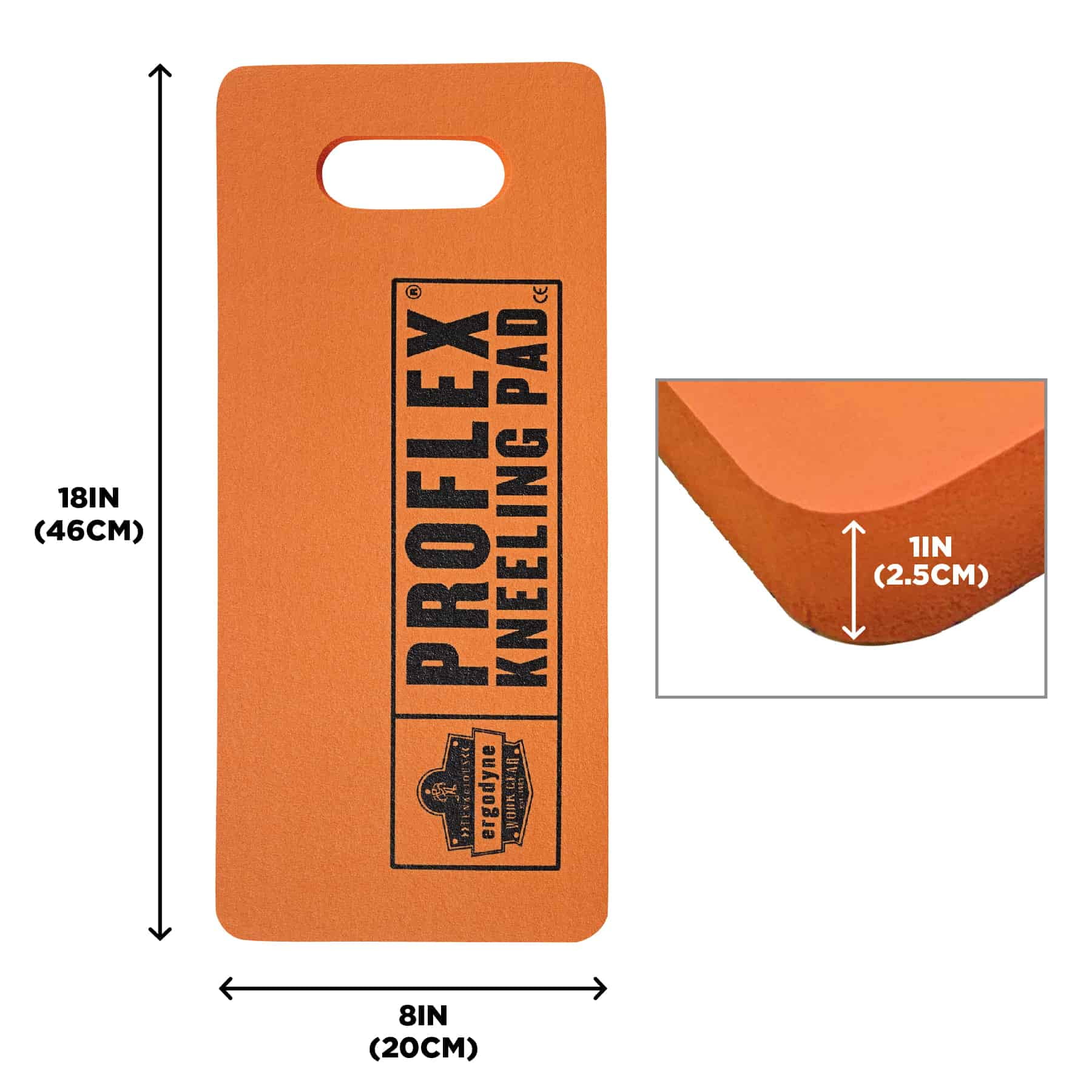 Ergodyne ProFlex® 375 Small Kneeling Pad, Orange