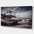 thumbnail image 1 of Designart - Vieux Bateau de Pêche - Impression sur Toile Bateau, 1 of 2