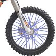 thumbnail image 2 of 72 Pieces Spoke Skins Rims Wheel Spoke Covers Trim Wrap Cover Decoration Protector Pipe Motorcycle Motocross Pit Dirt Bike(Blue), 2 of 5