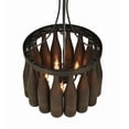 thumbnail image 7 of Meyda Tiffany 133651 Tuscan Vineyard 5 Light 18" Wide Drum Chandelier - Black, 7 of 7
