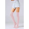 thumbnail image 4 of CAILDANL Women's Cable Knit Thigh High Boot Socks Extra Long Winter Stockings Leg Warmers, 4 of 5