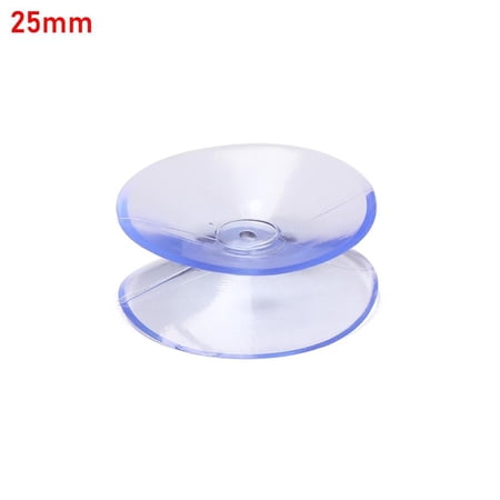 50Pcs Household New Clear Storage Hanger Kitchen Table Top Holder Non-slip Pads Suckers Double Sided Suction Cup 25MM