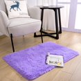 thumbnail image 7 of Lochas Soft Fluffy Area Rug Modern Shaggy Rugs for Bedroom Kids Room Nursery Floor Carpets, 2'x 3',Purple, 7 of 7