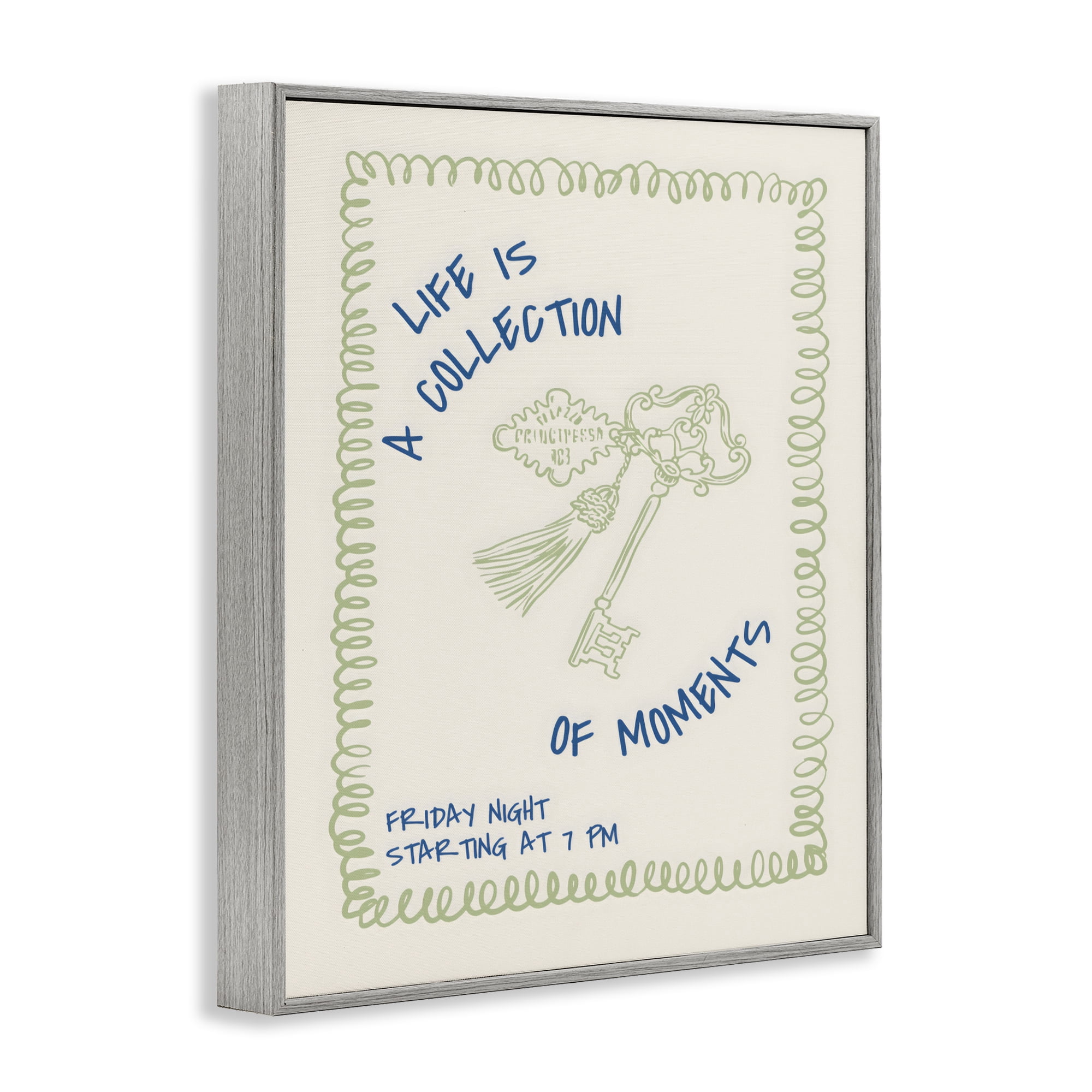 Stupell Industries A Collection of Moments Gray Framed Giclee Art, design by The Prints Vibe