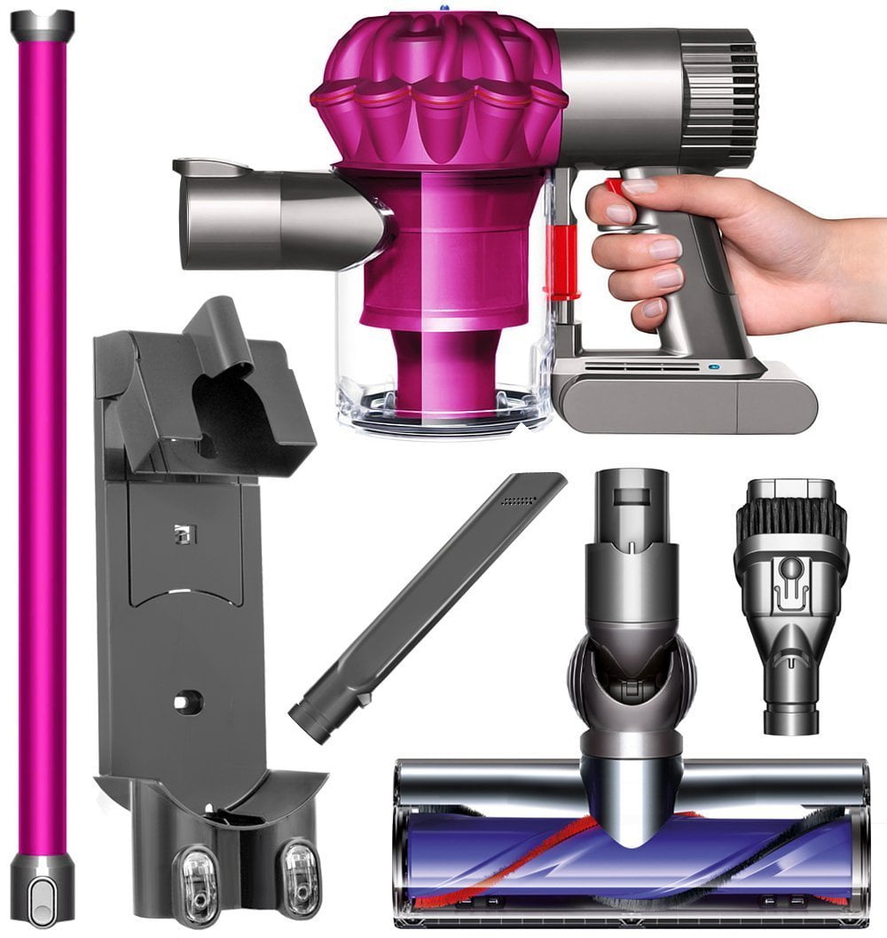 Dyson V6 Motorhead Cordless Vacuum Cleaner + Direct Drive Cleaner Head +  Wand Set + Docking Station + More!