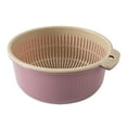 thumbnail image 2 of Kitchen Strainer Colander Bowl Set,6.7x3Inch 2 in 1 Colander Basket for Kitchen,Fruit Strainer Bowl,Vegetables Washing Bowl,Suitable for Washing Potatoes,Carrots,Spinach, 2 of 6